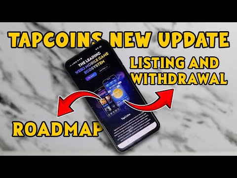 [Listing & Withdraw] NEW Update TapCoins Airdrop Roadmap | BKD tutorials Airdrop Withdrawal