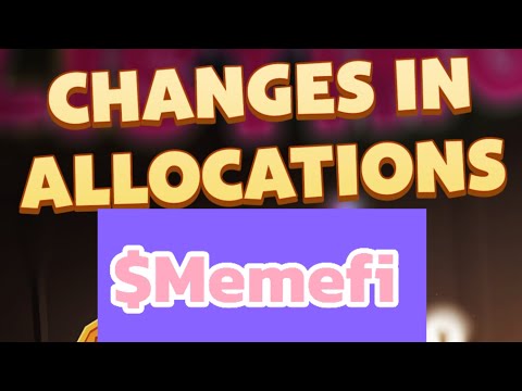 $Memefi  UPDATE ALERT: Airdrop Allocation Changes | How to withdraw you allocation