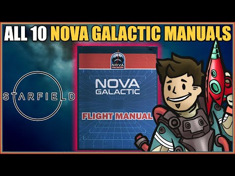 ALL 10 NOVA GALACTIC MANUALS (Book/Magazine) Locations | STARFIELD