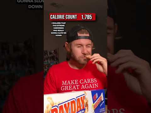 Pro Eater Vs. 5,000+ Calorie PayDay Bar