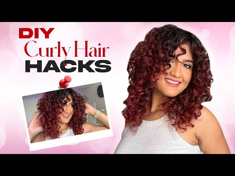 Top 8 DIY Curly Hair Tips You Need to Try! @madhushreee