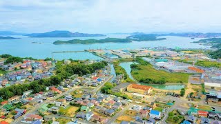 【ドローン】岡山県玉野市田井新築分譲住宅堂々完成