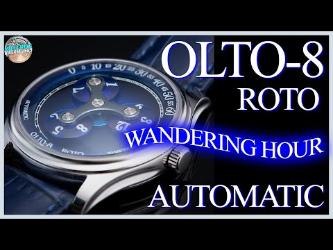 400yr Old Way To Tell Time! | Olto-8 Roto Wandering Hour 50m Automatic Unbox & Review