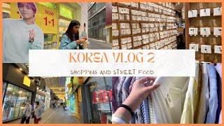 Korea Vlog 2 - Seoul Vlog - GoToMall shopping - Myeongdong street food - Indian in Korea #koreavlog