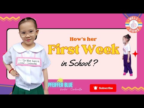 Ate Pfeiffer's First Week in School || Well Done Ate!