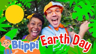 Blippi and Meekah's Colorful Earth Day Challenge! Educational Videos for Kids