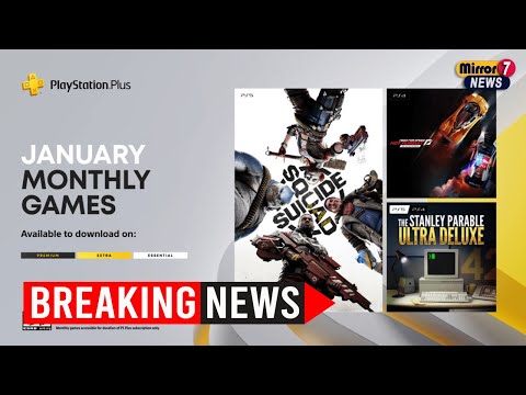 PlayStation Plus January 2025 Games Unveiled: Action, Speed, and Adventure Await!