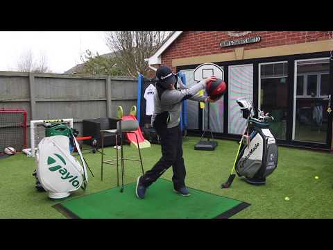 Garden Golf swing drills  and A HUGE PRIZE RAFFLE for the NHS