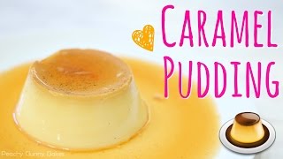 🍮 Emoji Caramel Pudding ⎜焦糖布甸 [中文字幕]- Peachy Bunny Bakes