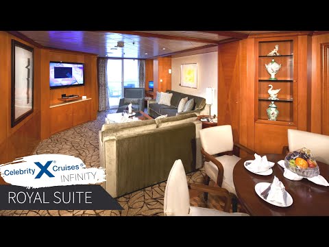 Celebrity Infinity | Royal Suite Full Walkthrough Tour & Review | 4K