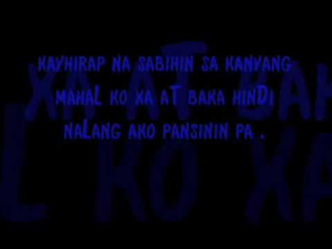 Sa Piling Mo by Xcrew ( lyrics )