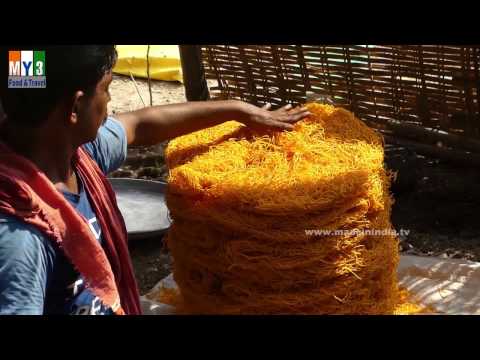 Village Style Besan Sev Making | Besan Masala Sev Recipe | How to Make Chickpea Noodles |