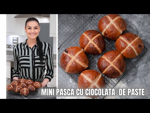 Pasca de Paste cu Ciocolata, Reteta de Casa, Chifle cu Glazura