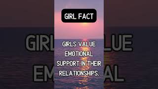 Girls Value Support In Their Relationships... #psychologyfacts #shorts #love #maleadvice #quotes