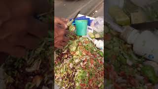 Cucumber Cutting Ninja for Naga Mirchi Chana Chaat #shorts #viral #streetfood