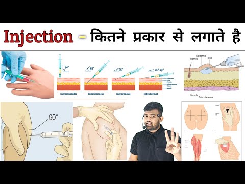 Injection | Types of Injection | Route of Injection | Hospital | Treatment | Doctor | Nursing