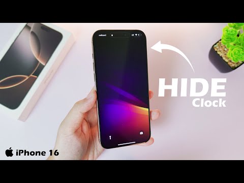 How to Hide Clock from iPhone 16 / 16 Pro Max Lockscreen