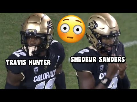 Travis Hunter & Shedeur Sanders Highlights Vs Colorado State 🔥 Colorado Vs Colorado State 2023