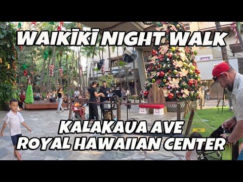 Waikiki Walk Kalakaua Ave | Royal Hawaiian Center | Holiday Performance with Storybook Entertainment