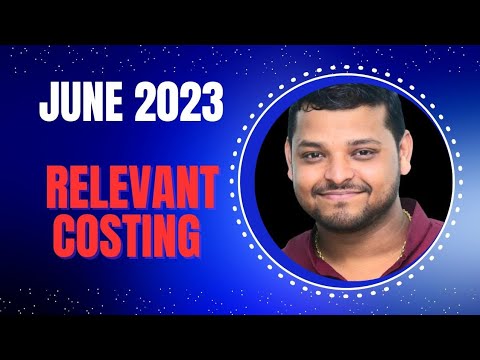 SCM CMA Final June 2023 Relevant Costing Solution by CMA Amit Jaiswal Sir