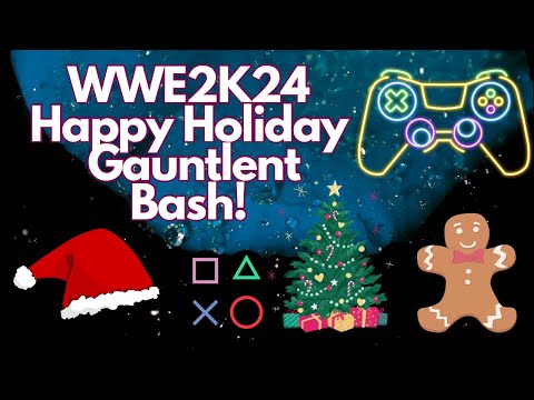 Holiday WWE2k24 Battle Royal! #wwe2k24 #live #livegaming #ps5 #merrychristmas #santa #frosty