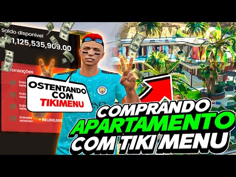 FIZ 2 DIA DE RP XITADO E COMPRAMOS NOSSO PRIMEIRO APARTAMENTO VIP NO SERVIDOR COM MOD MENU GTA RP