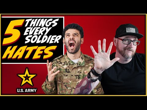 5 things you will HATE in the Army