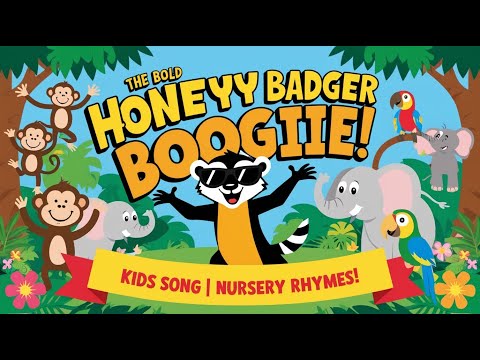 The Bold Honey Badger Boogie | Exciting Kids Song with Jungle Animals | Fun Nursery Rhymes