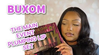 BUXOM THE MAIN EVENT PLUMPING LIP SET