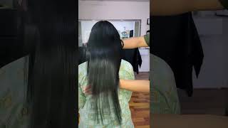 very thin hair smoothing treatment transformation #youtubeshorts #youtuber #viralvideo #short #hair