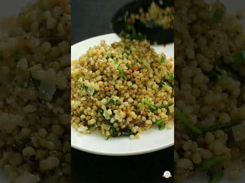 EASY MILLET DIABETIC BREAKFAST RECIPE 👌👌 || Gluten Free Healthy Jowar Upma || White cholam upma