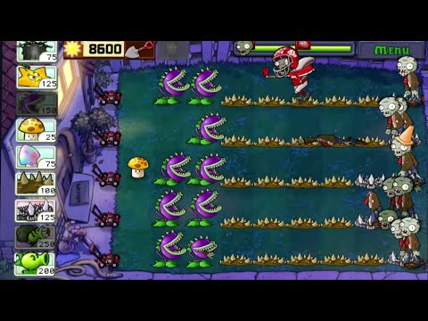 Plants vs Zombies Gameply