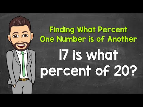 Finding What Percent One Number is of Another | Math with Mr. J