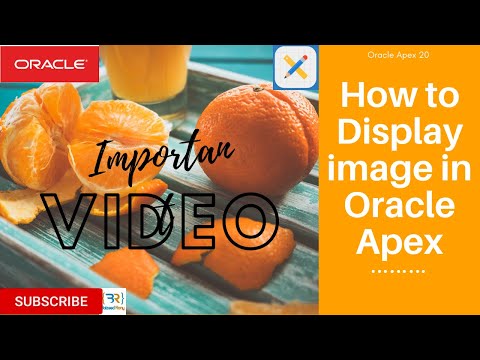 How to Display Image In Oracle Apex Modal Form