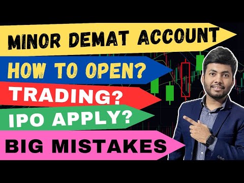 Minor Demat Account Open🔥Apply IPO from minor | IPO Allotment Tricks | Minor Bank Account