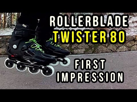 Rollerblade Twister 80 - My First Impression