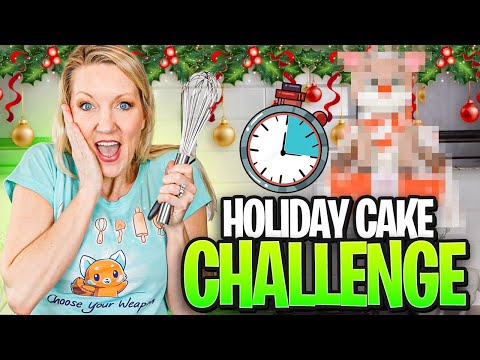 Can I Make a Cake in 5 Hours? Holiday Cake challenge!