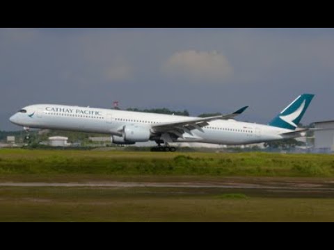 PLANESPOTTING AT KUL/WMKK @ JAN/21/2022 FT CATHAY PACIFIC A350-1000XWB