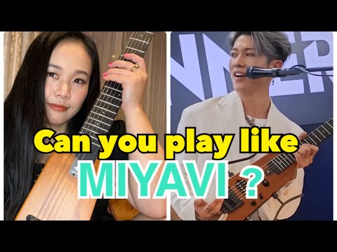 Can you play the guitar like MIYAVI??🤔🤔