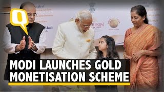 Modi Launches Gold Monetisation Scheme