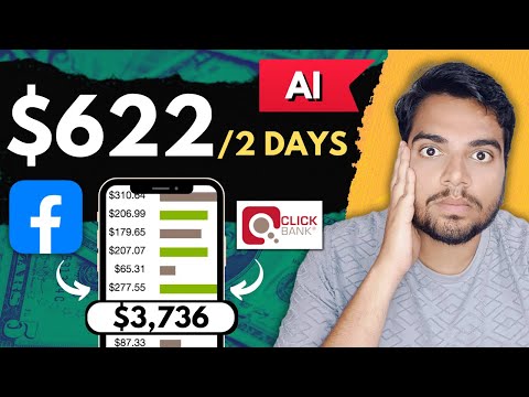 $622 In 2 Days On ClickBank | Affiliate Marketing Full Tutorial 2024 (Hindi) Ai