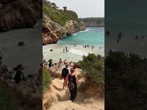 Beach Mallorca, Spain | Calo Des Moro | Summer 2023 #travel #beach #spain