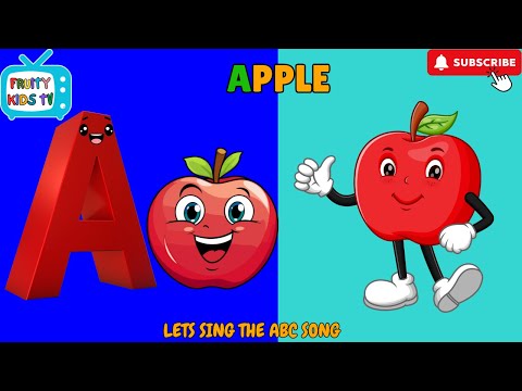 A for Apple Phonics Song, Toddlers learning, Alphabet Song for kids, Fun ABCD Song for Toddlers