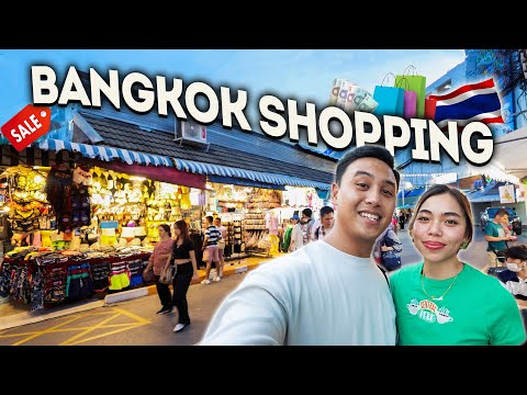 BUDGET BANGKOK Shopping 🇹🇭 Guide to Platinum Mall & Chatuchak Market in Thailand!