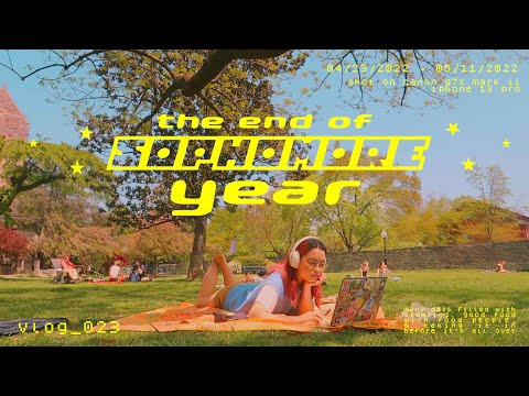 THE END OF SOPHOMORE YEAR 🦋🌿✨ a week in my college life (vlog 23)