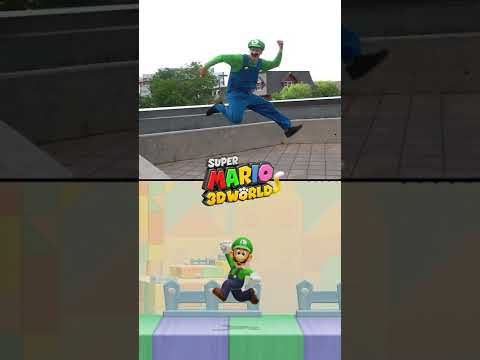 Super Mario 3D World Stunts In Real Life