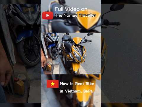 How to rent bike in Vietnam #vietnamtravelguide #vietnamtravel