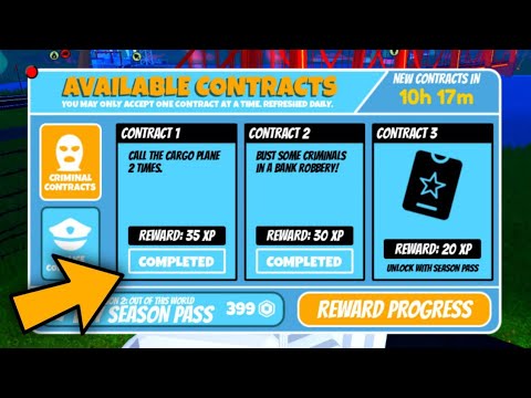 HOW TO COMPLETE "CALL THE CARGO PLANE" CONTRACT IN JAILBREAK? | Roblox