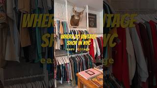 where to vintage shop in nyc #vintage #thrifting #vintagestore #vintageshopping #nyc #thrift