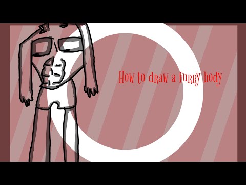 How to draw a furry:body